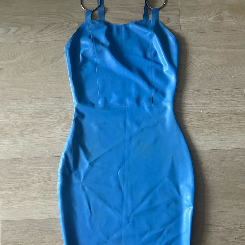 SOLD Latex Sleeveless Dress